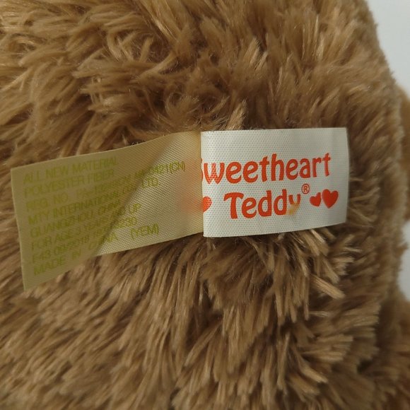 Dan Dee 2019 Sweetheart Teddy Bear Plush 18" Stuffed Animal Toy I Love You Heart - Picture 11 of 11